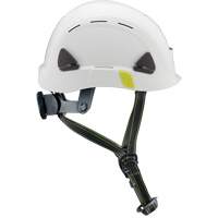 Casque de s&eacute;curit&eacute; d'escalade Fibre Metal, R&eacute;pond aux normes CSA type 2, Suspension Rochet, Ventil&eacute; Auto Electric Service Ltd.