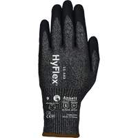 Gants r&eacute;sistants &agrave; la coupe HYFLEX 11-543, Taille 6, Calibre 13, Rev&ecirc;tement Nitrile, Enveloppe en Nylon/Acier inoxydable/PEHP/Spandex, ASTM ANSI niveau A7/EN 388 niveau F Auto Electric Service Ltd.