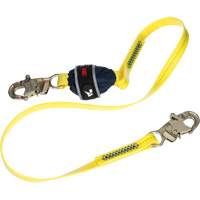 Coated Web Shock-Absorbing Lanyard, 6', Snap Hook Center, Snap Hook Leg Ends Auto Electric Service Ltd.