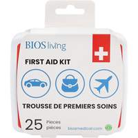 25-Piece Home & Travel First Aid Kit, Plastic B Auto Electric Service Ltd.