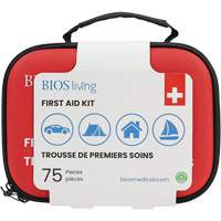 75-Piece Home & Travel First Aid Kit, Nylon Bag Auto Electric Service Ltd.