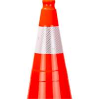 Premium Traffic Cone, 28", Orange, 4" Reflective Collar(s) Auto Electric Service Ltd.