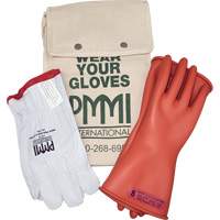 Ensemble de gants isolants en caoutchouc pour l'&eacute;lectricit&eacute;, ASTM classe 0, Taille 8, 11" lo Auto Electric Service Ltd.