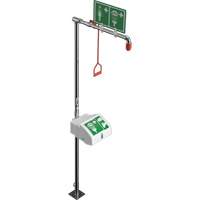 Douche combin&eacute;e avec cuvette ferm&eacute;e en ABS et entr&eacute;e inf&eacute;rieure, Socle Auto Electric Service Ltd.