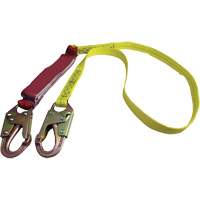 External Energy Absorber Lanyard with 3/4" Hook, 6', Snap Hook Center, Snap Hook Leg Ends, Polyester Auto Electric Service Ltd.