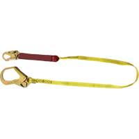 External Energy Absorber Lanyard with 2-1/4" Hook, 6', Snap Hook Center, Snap Hook Leg Ends, Polyester Auto Electric Service Ltd.