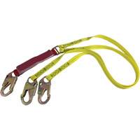External Energy Absorber Lanyard with 3/4" Hooks, 6', Snap Hook Center, Snap Hook Leg Ends, Polyester Auto Electric Service Ltd.