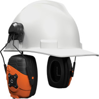 Safety Orange Link 2.0 Bluetooth Earmuffs, Cap Mount Style, 21 dB Auto Electric Service Ltd.