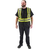 CSA Compliant Surveyor Vest, Black, Medium, Polyester Auto Electric Service Ltd.