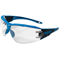 Lunettes de s&eacute;curit&eacute; sans monture Captain d&eacute;tectables par d&eacute;tecteur de m&eacute;taux, Lentille Transparent, Antibu&eacute;e/Anti-&eacute;gratignures, ANSI Z87+/R&eacute;pond ou surpasse la norme CSA Z94.3 Auto Electric Service Ltd.