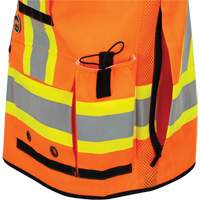 6680 High-Visibility Antimicrobial Mesh-Back Surveyor Vest, High Visibility Orange, Small, Polyester Auto Electric Service Ltd.