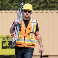 6680 High-Visibility Antimicrobial Mesh-Back Surveyor Vest, High Visibility Orange, Small, Polyester Auto Electric Service Ltd.