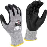 Gants de travail r&eacute;sistants &agrave; la coupe, compatibles avec &eacute;crans tactiles RWG566 AXIS, Taille T-petit, Calibre 18, Rev&ecirc;tement Polyur&eacute;thane, Enveloppe en Acier inoxydable/PEHP, ASTM ANSI niveau A5/EN 388 niveau E Auto Electric Service Ltd.