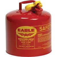 Safety Can for Flammables, Type I, Galvanized Steel, 5 US gal., Red, FM Approved/UL/ULC Listed Auto Electric Service Ltd.