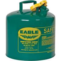 Safety Can for Combustibles, Type I, Galvanized Steel, 5 US gal., Green, FM Approved/UL/ULC Listed Auto Electric Service Ltd.