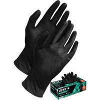 Gants jetables Deny, Petit, Nitrile, 6 mils, Sans poudre, Noir Auto Electric Service Ltd.