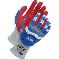 Cut-X&reg; Cut-Resistant Touchscreen Impact Gloves, 6, Foam Nitrile Palm, Elastic Cuff Auto Electric Service Ltd.