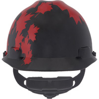 Specialty V-Gard&reg; Hard Hat, Ratchet Suspension, Black/Red Auto Electric Service Ltd.