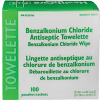 BZK Benzalkonium Chloride Towelette, Towelette, Antiseptic Auto Electric Service Ltd.