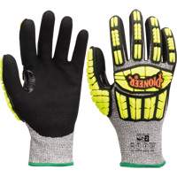 Cut and Impact-Resistant Gloves, Small, Synthetic Palm, Knit Wrist Cuff Auto Electric Service Ltd.