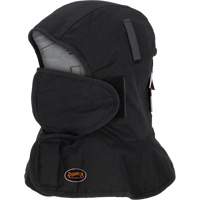 Pioneer 765A Flame-Resistant Quilted Hard Hat Liner with Long Neck & Detachable Mouthpiece, Black/Grey, Cotton/FR-Tech&reg;/Modacrylic/Nylon Auto Electric Service Ltd.