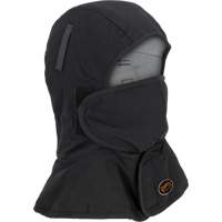 Pioneer 765A Flame-Resistant Quilted Hard Hat Liner with Long Neck & Detachable Mouthpiece, Black/Grey, Cotton/FR-Tech&reg;/Modacrylic/Nylon Auto Electric Service Ltd.