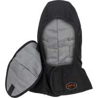 Pioneer 765A Flame-Resistant Quilted Hard Hat Liner with Long Neck & Detachable Mouthpiece, Black/Grey, Cotton/FR-Tech&reg;/Modacrylic/Nylon Auto Electric Service Ltd.