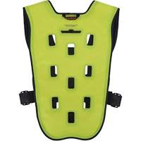 Chill-Its 6685 Dry Evaporative Cooling Vest with Zipper Closure, X-Small, High Visibility Lime-Yellow Auto Electric Service Ltd.