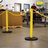 Industrial Stanchion Kit with Plastic Chain, 37" High, Red Auto Electric Service Ltd.
