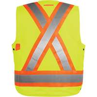 High-Visibility Surveyor's Vest, High Visibility Orange, Small, Polyester Auto Electric Service Ltd.