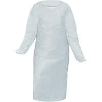 Blouse CoverMe avec passe-pouces, Taille unique, Blanc, Poly&eacute;thyl&egrave;ne Auto Electric Service Ltd.