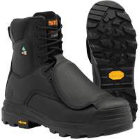Vulcan Work Boots with External Metguard, Leather, Size 5, Impermeable Auto Electric Service Ltd.