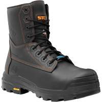Metpro Flex Work Boots with Metguard, Leather, Size 4, Impermeable Auto Electric Service Ltd.
