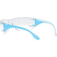 Lunettes de s&eacute;curit&eacute; bleu/blanc Adapt Lite, Lentille Transparent, Antibu&eacute;e/Anti-&eacute;gratignures, ANSI Z87+/R&eacute;pond ou surpasse la norme CSA Z94.3 Auto Electric Service Ltd.