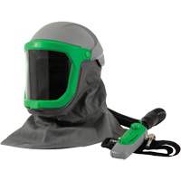 Z-Link Respirator with Safety Lens, FR Shoulder Cape, Breathing Tube & C40, Facepiece Respirator/Welding Helmet Auto Electric Service Ltd.