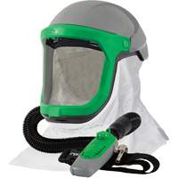 Z-Link Respirator with Tychem 4000 Shoulder Cape & C40, Facepiece Respirator/Welding Helmet Auto Electric Service Ltd.