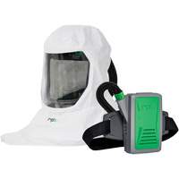 T-Link Respirator with Bump Cap, Breathing Tube, Belt-Mount & PX5 PAPR, Loose Fitting Hood & Faceshield, Lithium-Ion Battery Auto Electric Service Ltd.
