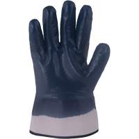 Horizon&reg; Navy Gloves with Pasted Cuffs, Medium, Nitrile Coating, Jersey/Cotton Shell Auto Electric Service Ltd.