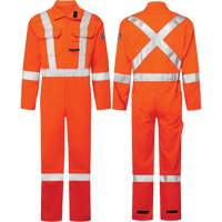 Combinaisons Avenger, 7 oz, Taille 36, Orange haute visibilit&eacute; Auto Electric Service Ltd.