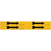 Arrow Pipe Marker, Self-Adhesive, 1-1/8" H x 7" W, Black on Yellow Auto Electric Service Ltd.