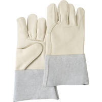 Gants de travail d'usage standard, Grand, Paume en Cuir fleur de vache Auto Electric Service Ltd.