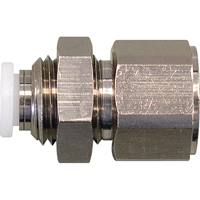 Raccord de cloison femelle filet&eacute;e Topfit, 1/4" dia., Polym&egrave;re Auto Electric Service Ltd.