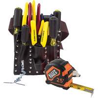 Electricians Tool Set, Leather, White Auto Electric Service Ltd.