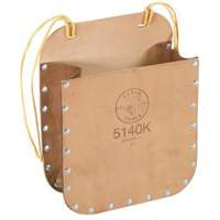 Tool Bag with Strap, Leather, 1 Pockets, Brown Auto Electric Service Ltd.