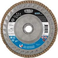 Long Life C-Trim Flap Disc, 4-1/2" x 5/8"-11, Type 27, 40 Grit, Zirconia Alumina Auto Electric Service Ltd.