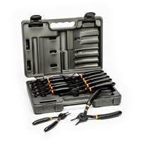 Jeu de pinces transformables &agrave; anneau &agrave; ressort et bec fixe 12 mcx Auto Electric Service Ltd.