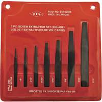 ISE-7 7-Piece Square Screw Extractor Set, For Screw Size 1/8" - 9/16" Auto Electric Service Ltd.