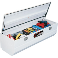 Heavy-Duty Truck Chest, 20-1/4" x 58-1/2" x 19", Steel, Beige/Black/Blue/Brown/Green/Grey/Orange/Red/Silver/Tan/Yellow Auto Electric Service Ltd.