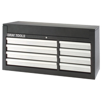 Top Chest - 8 Drawers, 53-3/8" W, 8 Drawers, Black Auto Electric Service Ltd.