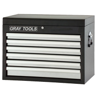 Top Chest - 6 Drawers, 26" W, 6 Drawers, Black Auto Electric Service Ltd.